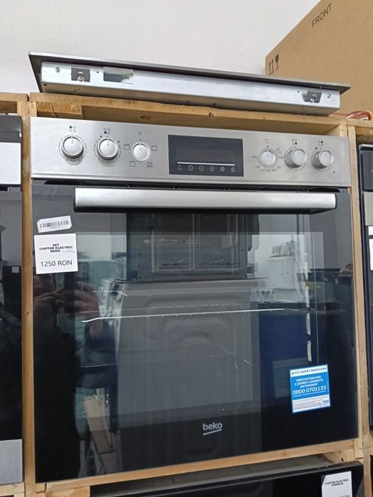 Set cuptor și plita vitroceramica Beko