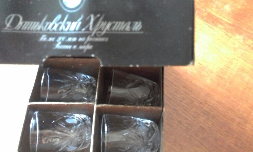 Дядьковский хрусталь, стопки