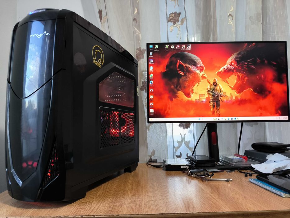 Unitate PC Gaming i5 7400 3.5Ghz/16GB DDR4/GTX1050Ti 4GB/SSD/HDD 1TB GTA V