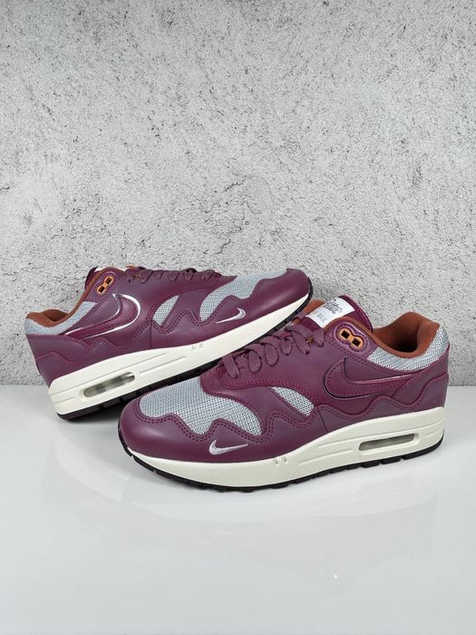 Nike Air Max 1 Patta Waves Rush Maroon