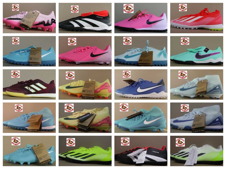 Ghete fotbal crampoane sintetic sala NOI ORIGINALE