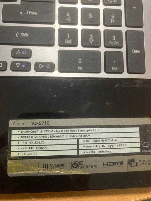 Ноутбук Acer V3-571G