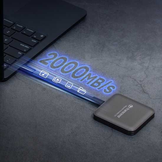 Портативный SSD-накопитель Transcend 1TB - 2TB  //