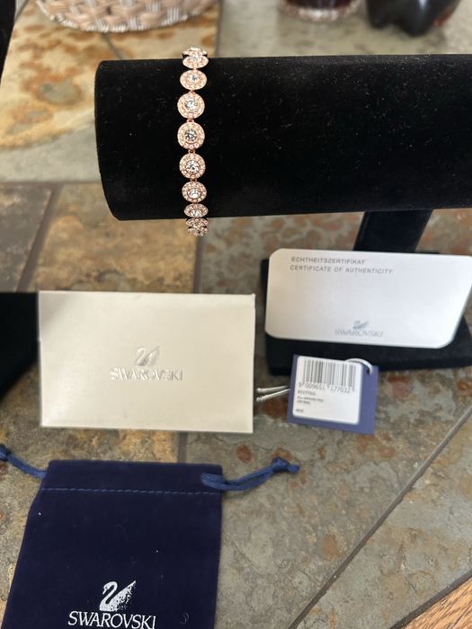 Lant Angelic Swarovski Gold Rose