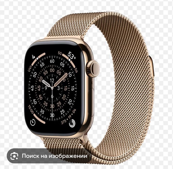 Apple watch 11 Melanese Loop Gold l 46 mm