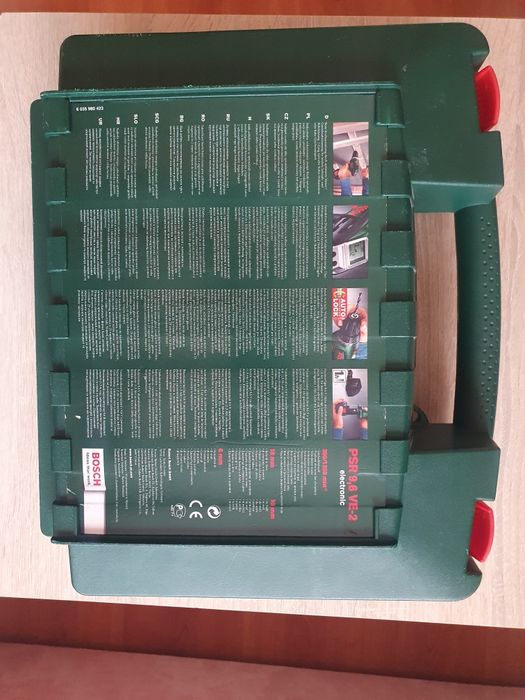 kit Bormașină Bosch PSR 9,6 VE-2 + Încărcător original
