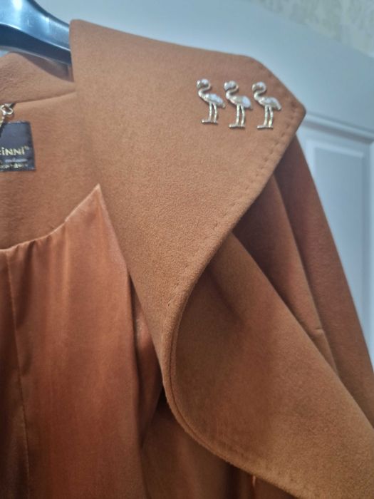 Пальто шерстяное женское