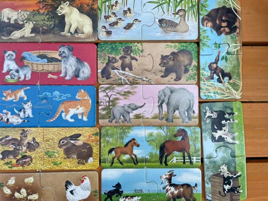 Пъзели за  различни възрасти