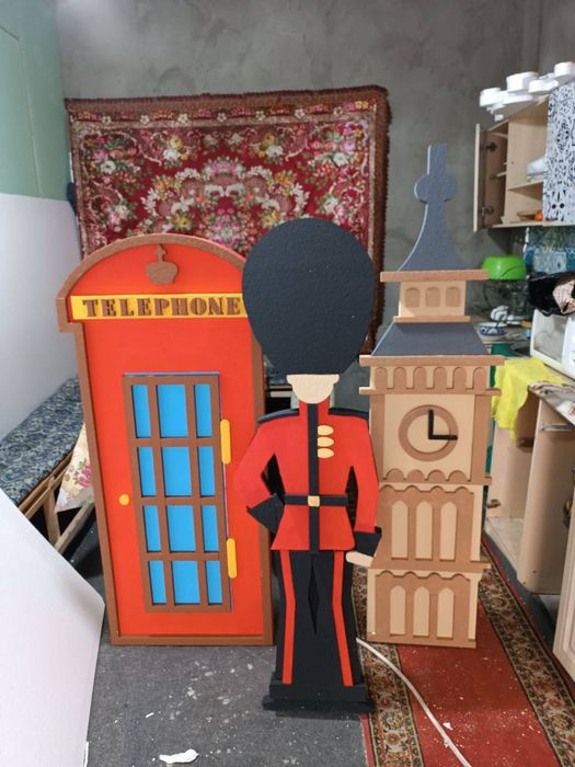 Праздничные детали из пенопласта