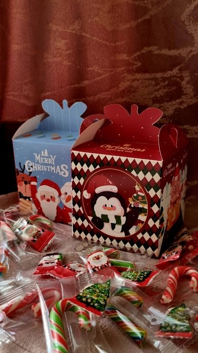 Новогодние коробки/упаковка