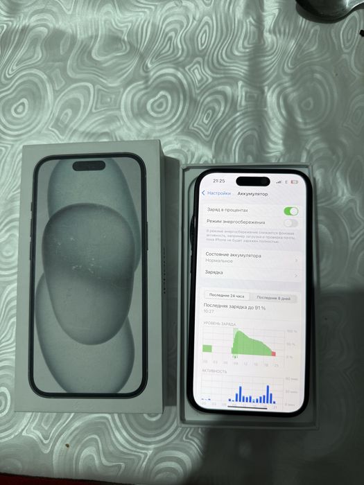 Iphone 15 256гб черный