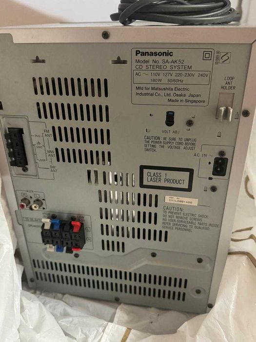 продам музыкальный центр б/у panasonic