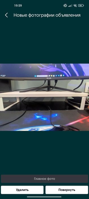 Полка под монитор новый