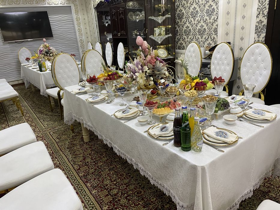 Прокат стол стул посуда элитный