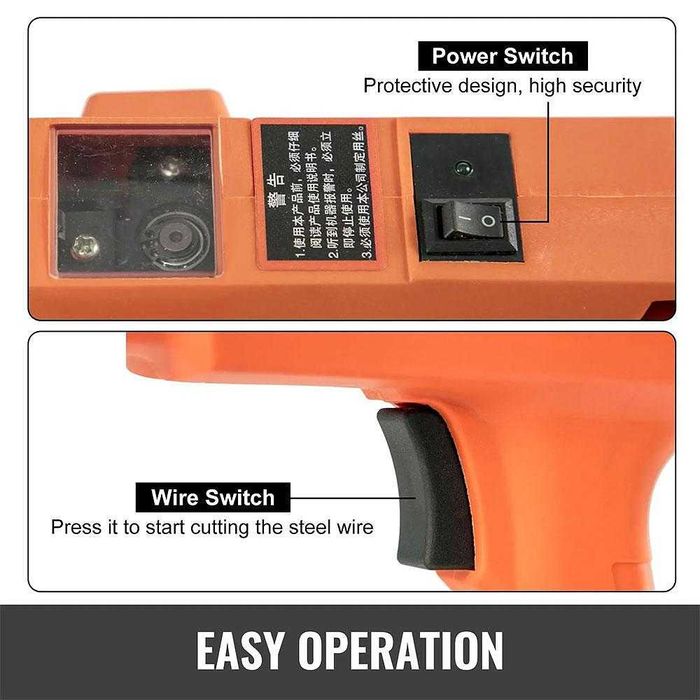 Акумулаторна машина за връзване на арматура