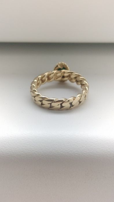 Inel aur 18k turmalină