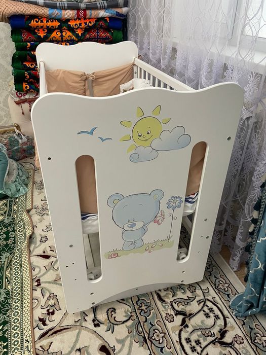 Детский манеж почти новый