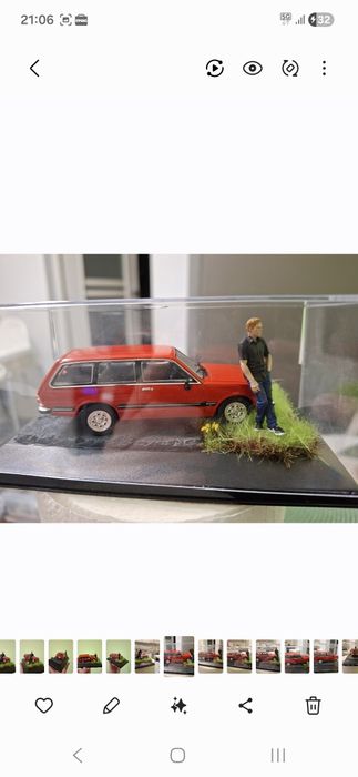 Diorama realizata manual