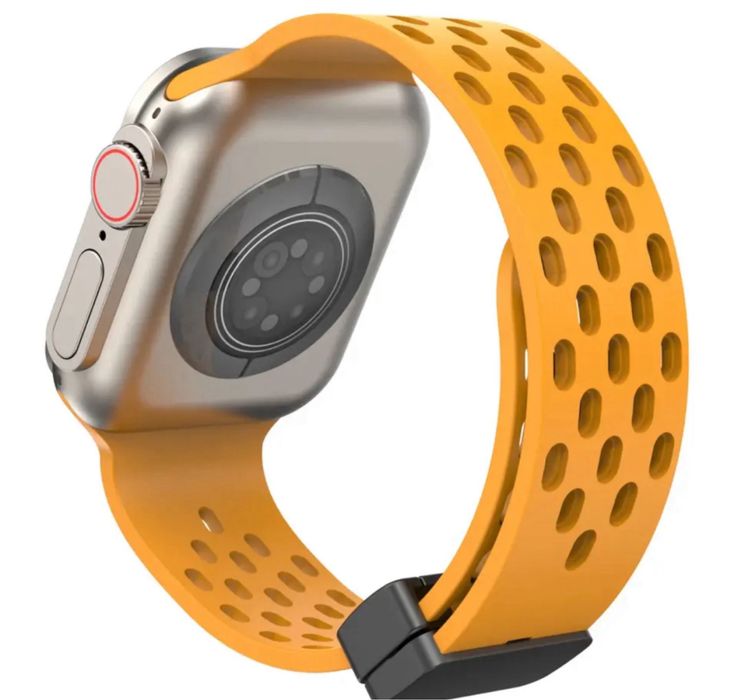 Curea Husa Silicon Perforat Magnetic Cablu Usb Ceas Apple Watch