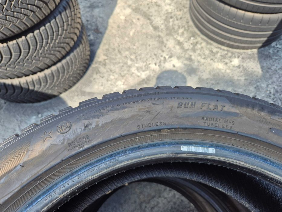 4 Anvelope de IARNA - 225/50/18 95H - PIRELLI SOTTOZERO RFT * OEM BMW - Stare F BUNA - DOT 2023 !