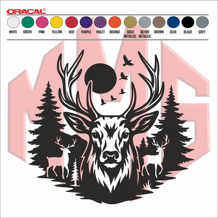 Стикер Горски Елен Универсален/ Offroad 4x4 Горски Стикер