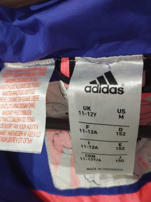 Детско зимно яке Adidas 140-146 за момиче