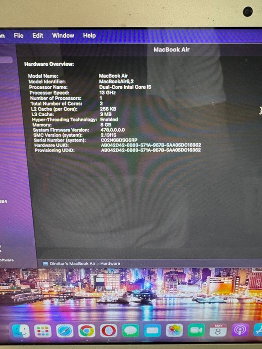 MacBook 13.3” a1466