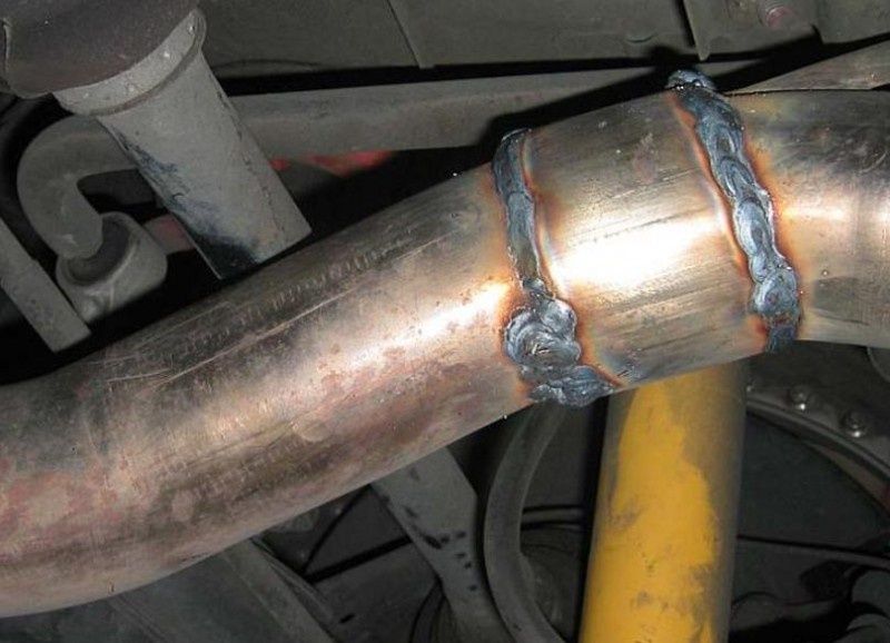 Sudura tobe eșapament