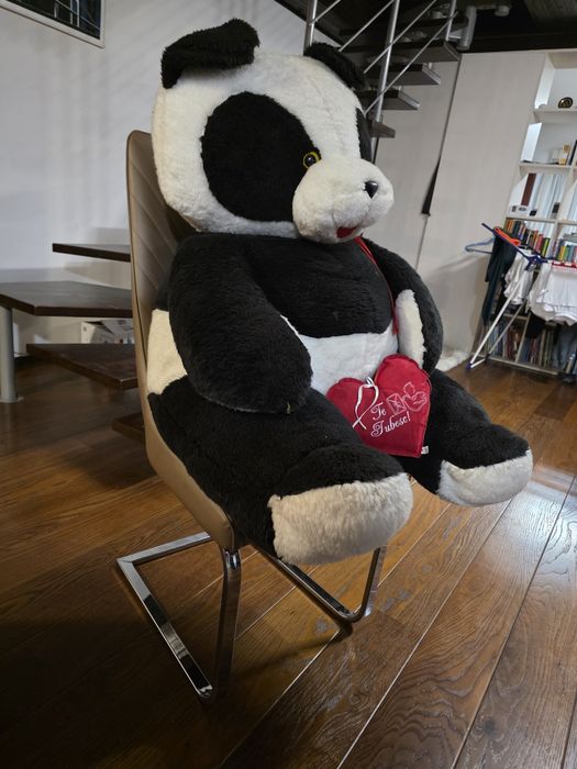 Urs panda de plus, foarte mare