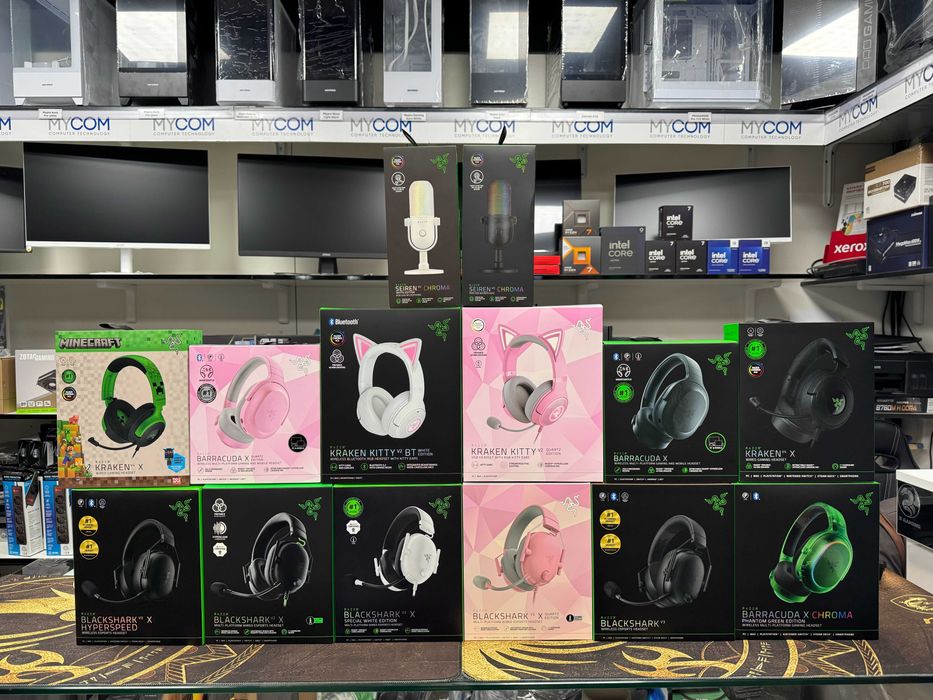 Игровые наушники от Razer | Blackshark | Kraken | Barracuda