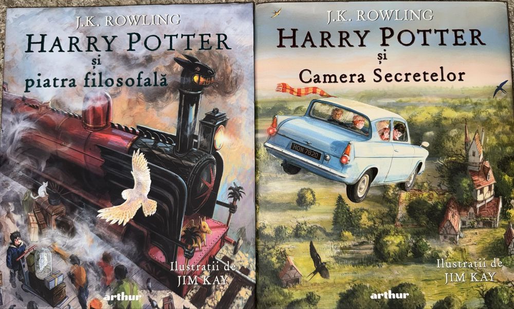Harry Potter - editii ilustrate