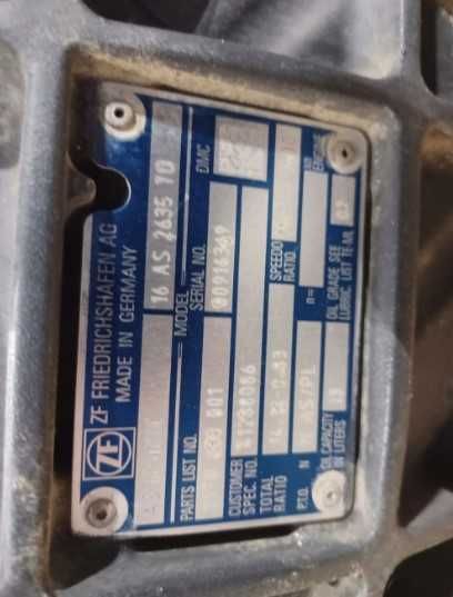 Cutie de viteze ZF 16AS2635TO Iveco Trakker - Piese de schimb Iveco