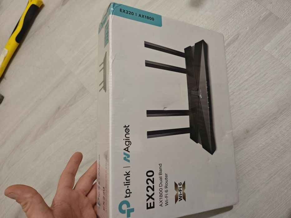 Рутер TP-Link EX220 Wi-Fi 6 Router (AX1800)
Продавам рутер TP-Link EX2