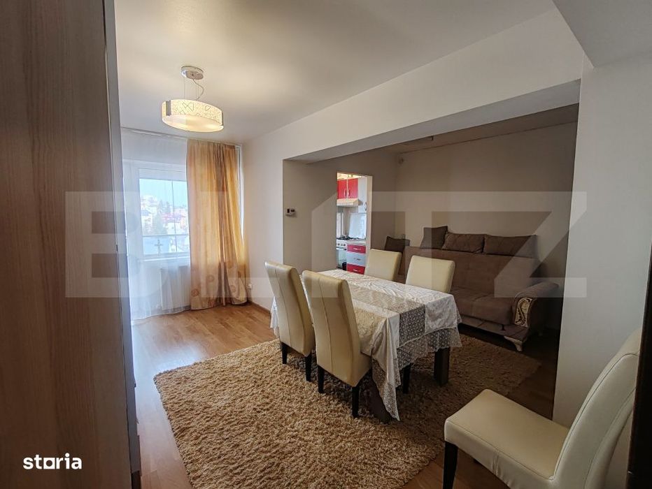 Apartament 2 camere, mobilat/ utilat, zona Universitatii