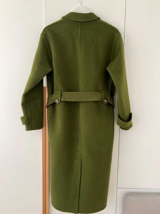Sezane, Mederick Coat, Garden Green, размер 36