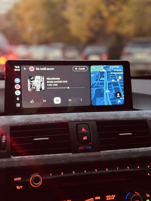 Navigatie Bmw seria 3,seria 4- F30,F31,F34 -Car Play / Android Auto