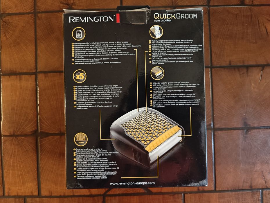 Remington QuickGroom машинка за подстригване на  коса,брада и тяло