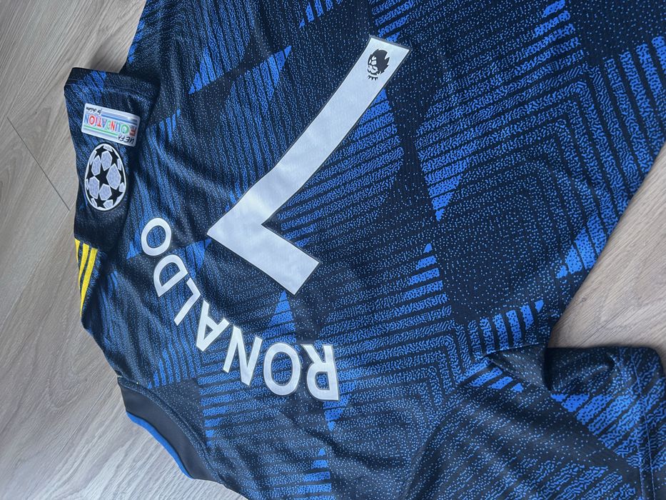 Tricou de fotbal Manchester United Cristiano Ronaldo 7 CR7 marime M nou cu eticheta Adidas away
