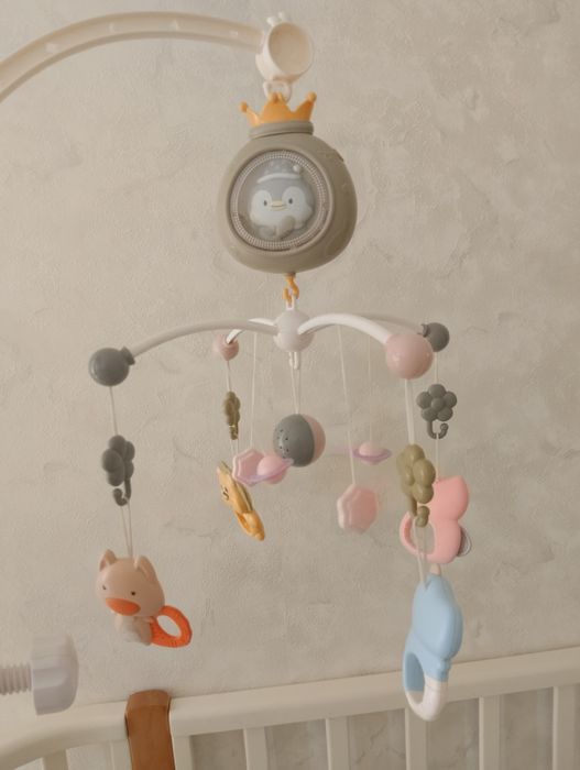 Мобиль на манеж, музыкальный