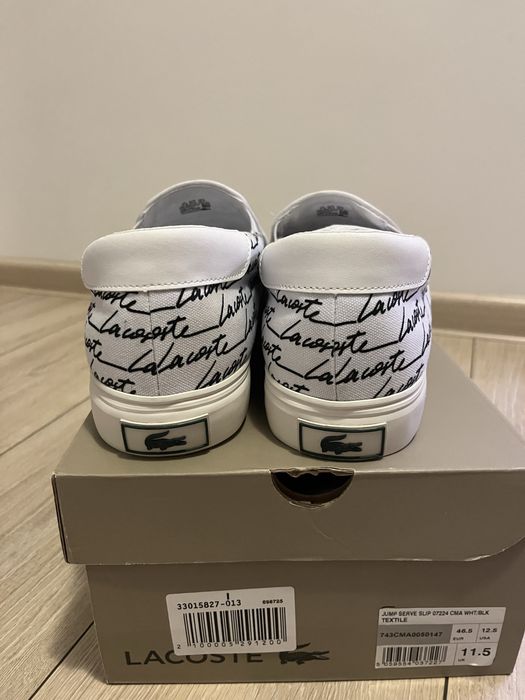 Espadrile Lacoste, model 2024