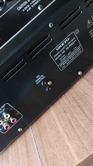 Onkyo A9511,amplificator si Onkyo deck TA-RW 211