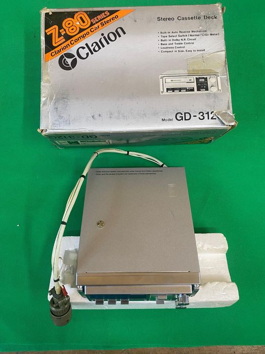Player Clarion auto-Z80—GD 312-Raritate nou