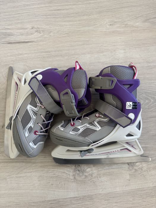 Кънки за лед, регулируеми, момиче, размер  29-32