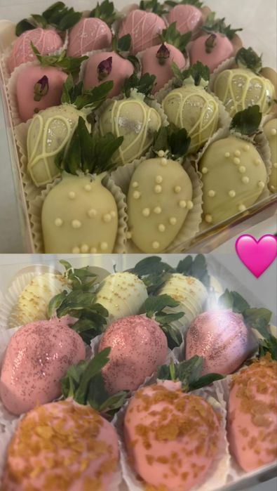 Клубника в шоколаде Подарок Круглосуточно Алматы