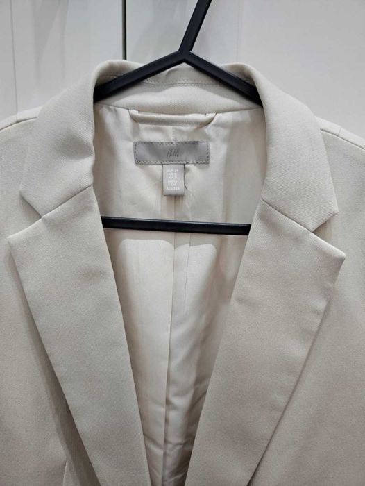 Sacou crem, nou fara eticheta, H&M