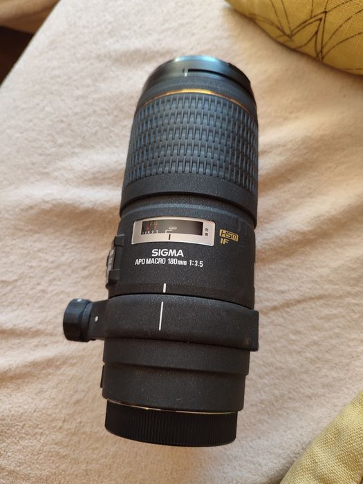 Sigma 180mm Apo Macro EX 3.5 обектив за Canon