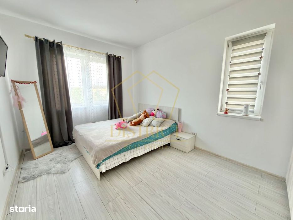 Apartament cu 2 camere mobilat si utilat la etaj intermediar in Giroc