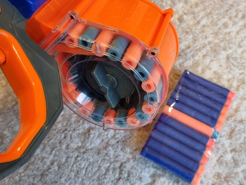 Mitraliera automata, pusca, pistol NERF Hyperfire Elite 60cm