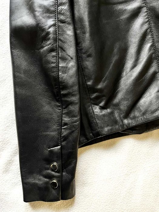 Geaca de Piele Biker Mango Noua