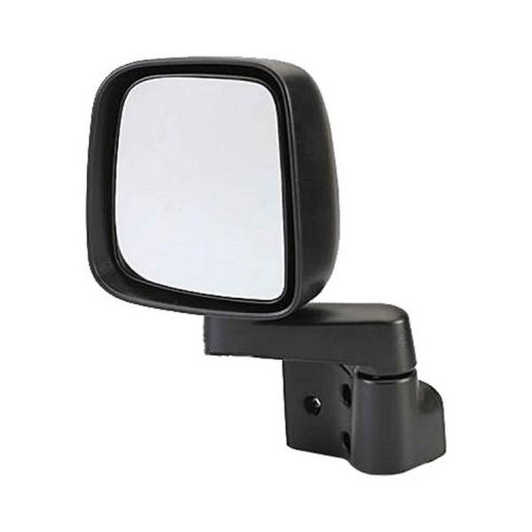 Oglinda exterioara Jeep Wrangler (Tj/Vj) 09.2003-07.2006 Partea stanga/dreapta, geam plat, reglare Manuala, Fara Incalzire 55395061 55395061Ab 55395061Ac